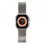 Bracelete para Apple Watch Ultra Loop 49mm Stainless Stell Titanium - Prateado